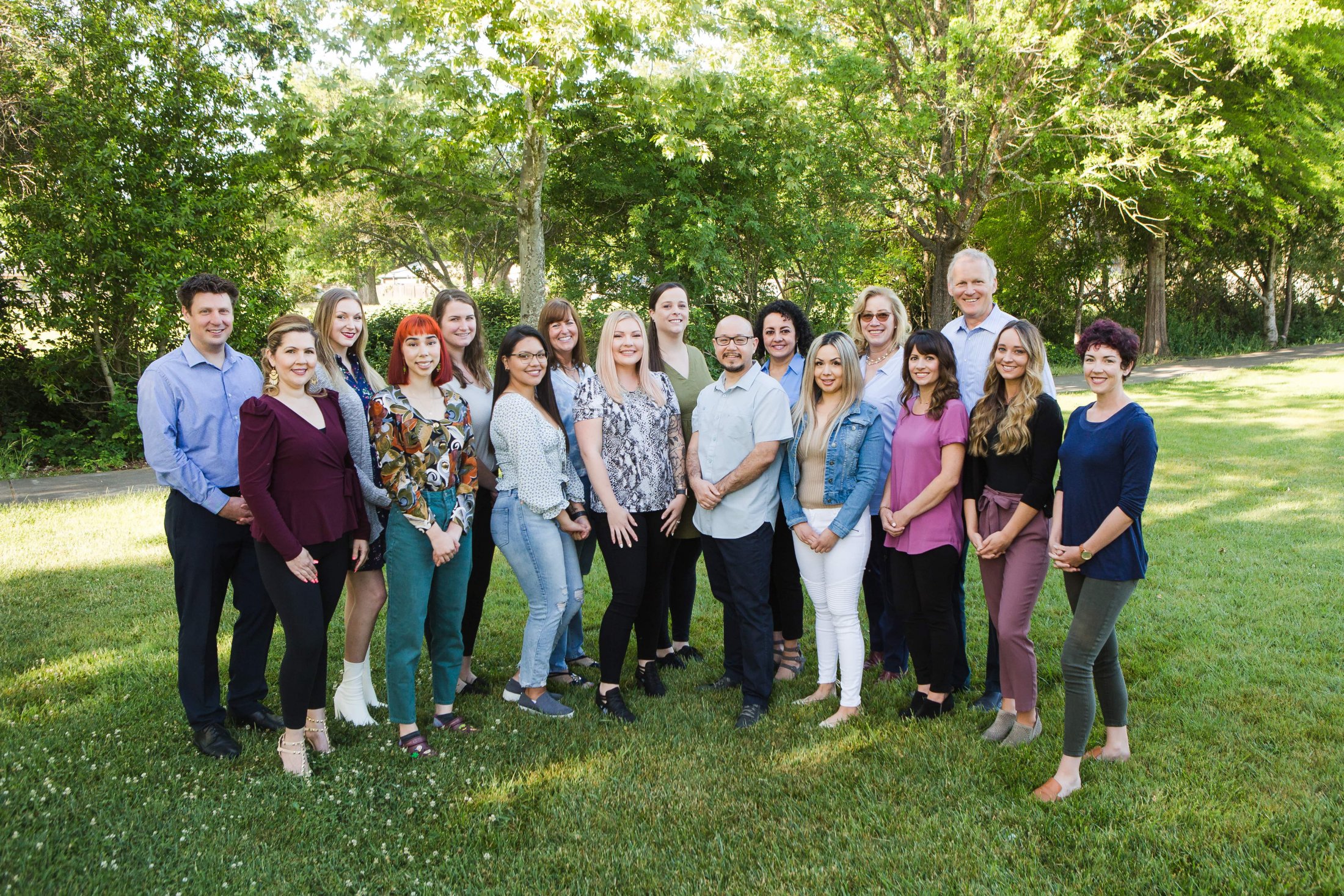 Group Photo of staff at Fountaingrove Dentistry