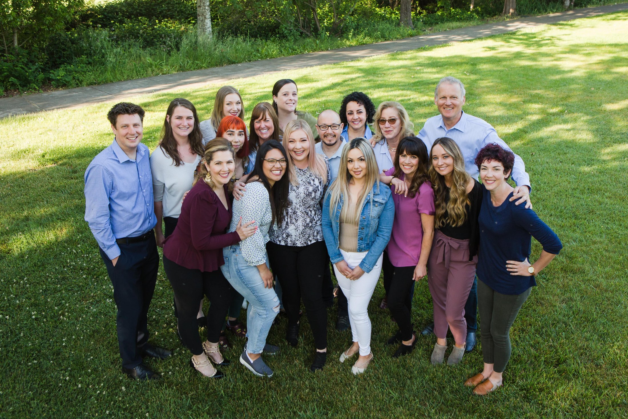 Group Photo of staff at Fountaingrove Dentistry