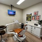 Treatment chair and room at Fountaingrove Dentistry