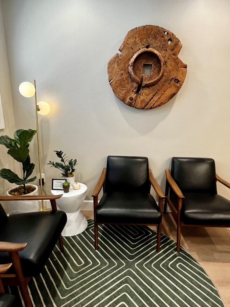 Chairs in the Waiting Area at Fountaingrove Dentistry